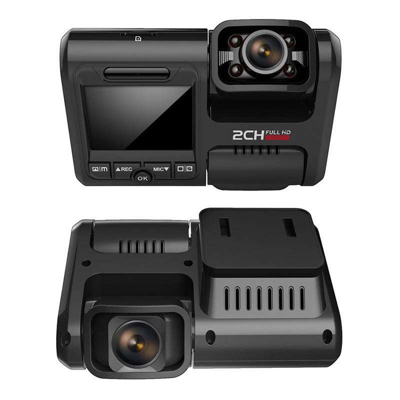 Z30 WiFi Dual-lens HD 2160P Non-light Night Vision 360-degree Panoramic Driving Recorder, GPS Ver...