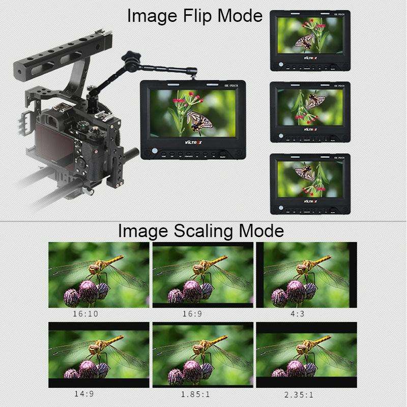 VILTROX DC-70EX 7 Inch 4K HD Camera Director Monitor Cinematography Director SDI Monitor