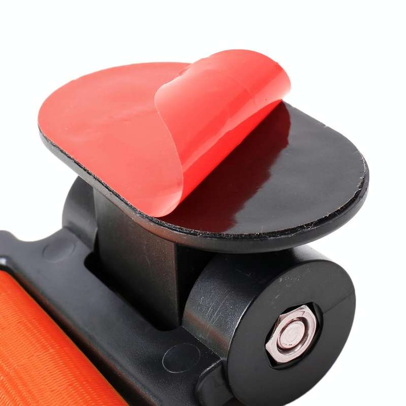 Universal Car Front Rear Tow Strap Adhesive Tape Towing Hook Ribbon, Size: 26.5*6.5*4cm(Orange)