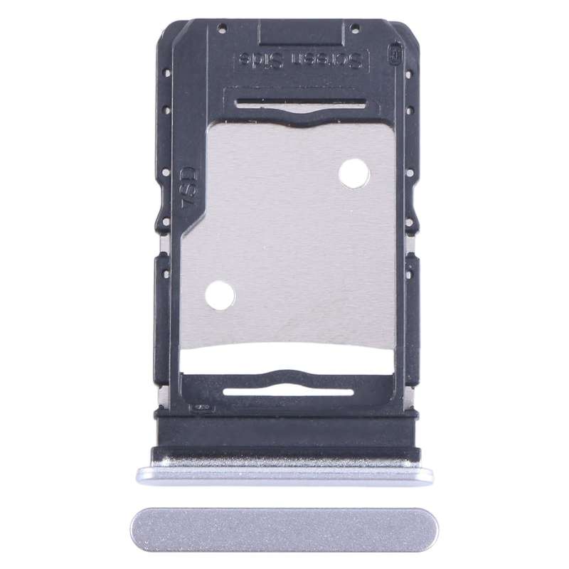 For Infinix Hot 20S X6827 SIM Card Tray + SIM Card Tray + Micro SD Card Tray (Purple)