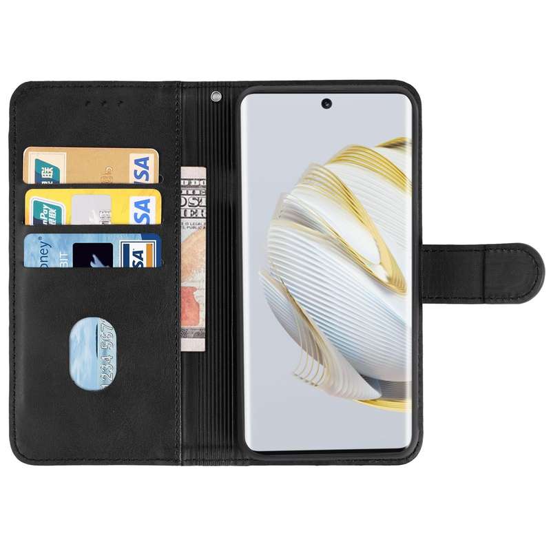 For Huawei nova 10 Leather Phone Case(Black)
