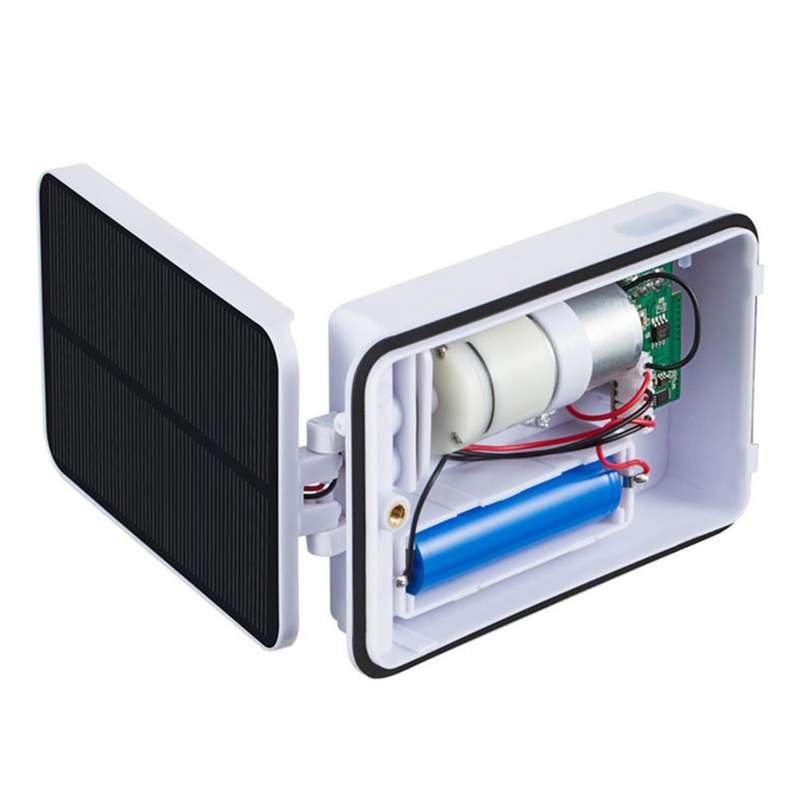 5V Foldable Aquarium Fish Tank Solar Power Air Pump Oxygenator, US Plug