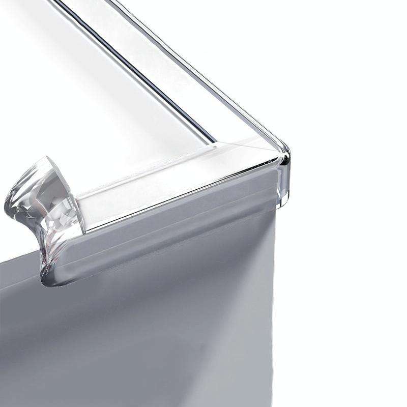 PVC Household Transparent Anti-collision Strip Furniture Soft Edge Protector, Specification: 1 cm...
