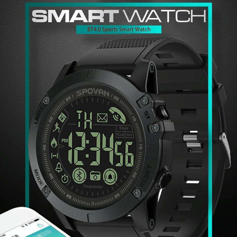 PR1-2 1.24 inch IP68 Waterproof Sport Smart Watch, Support Bluetooth / Sleep Monitor / Call Remin...
