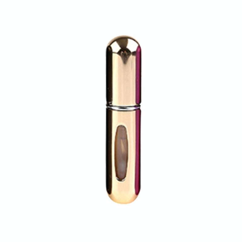 Portable Mini Aluminum Refillable Perfume Bottle Spray Empty Cosmetic Containers Atomizer, Capaci...