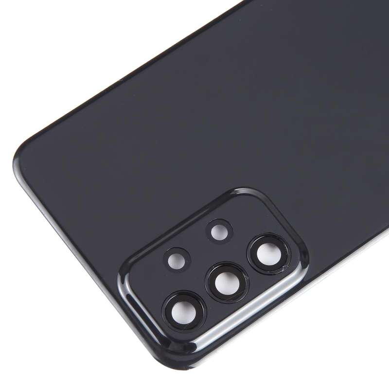 For Samsung Galaxy A23 5G SM-A236A Original Battery Back Cover with Camera Lens Cover(Black)