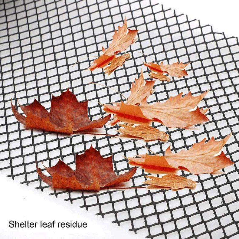 Plastic Gutter Guard Prevent Leaves or Debris From Clogging Downspouts and Drains, Width x Length...