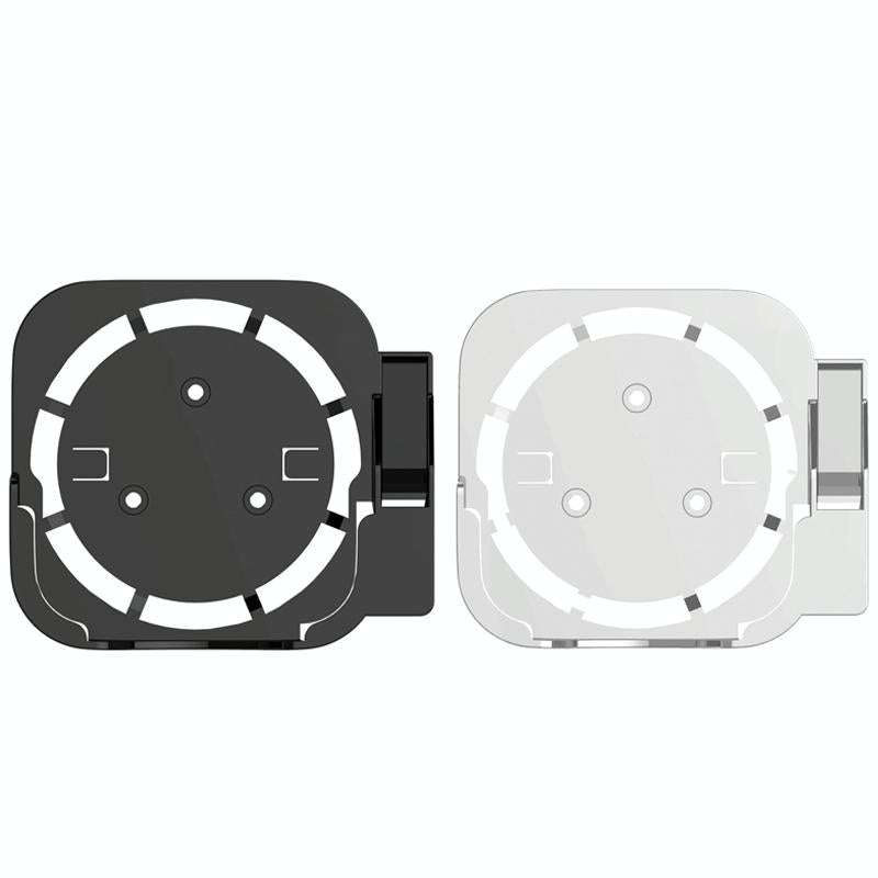 JV06T Set Top Box Bracket + Remote Control Protective Case Set for Apple TV(White + Black)