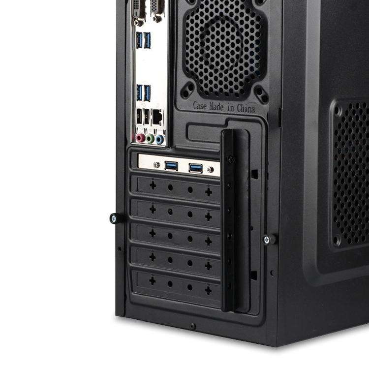 50CM USB3.0 Rear PCI Baffle Line Full Height Chassis DIY With Ear 20pin Transfer Cable(Blue)