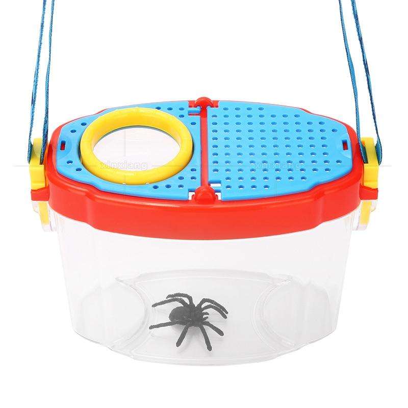 6X Insect Magnifying Glass Outdoor Classroom Insect Observation Box Children Student Toy Magnifyi...