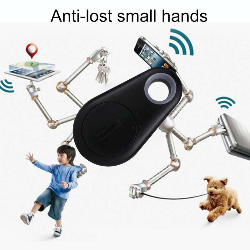 iTAG Smart Wireless Bluetooth V4.0 Tracker Finder Key Anti- lost Alarm Locator Tracker(Black)