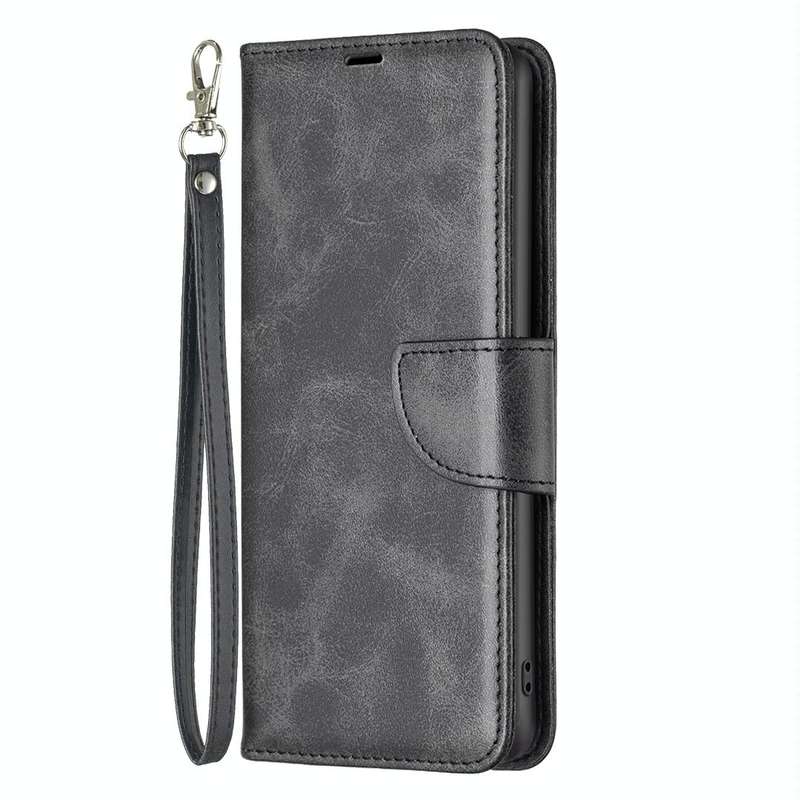 For vivo Y27 4G Lambskin Texture Leather Phone Case(Black)