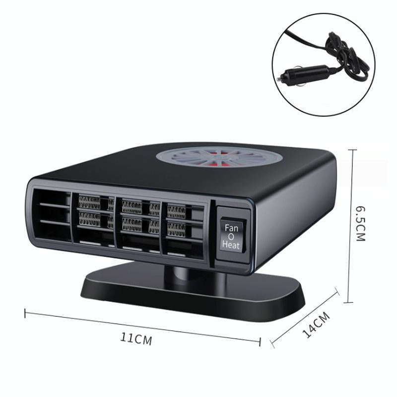 Car Heater Winter Defrost Defogging Speed Heating Fan, Color: 12V Purification