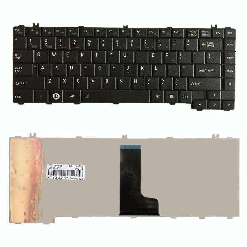 US Version Keyboard for Toshiba Satellite C600 C600D L640 L600 L600D L645 L645D L730 L730D L735 L...