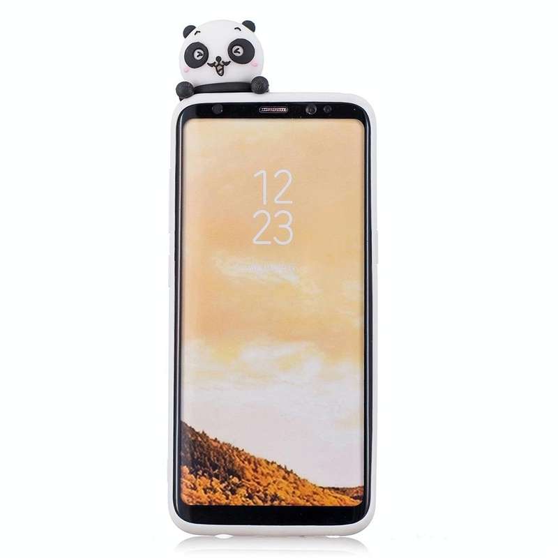For Galaxy S8 Shockproof Cartoon TPU Protective Case(Panda)