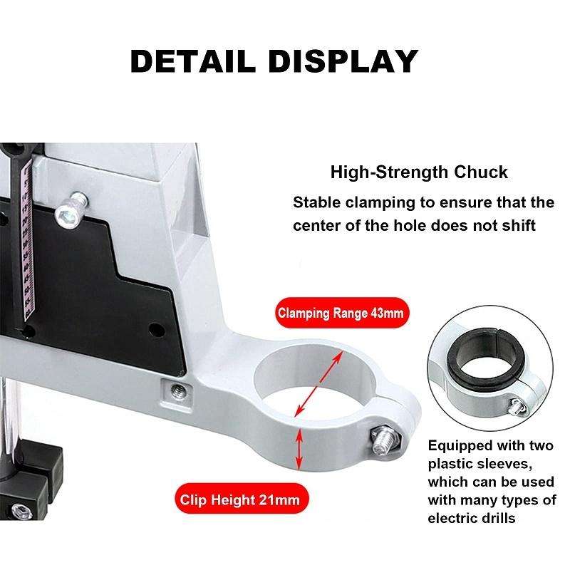 Multifunctional Electric Hand Drill Stand Mini Woodworking Fixed Table, Model: 1105