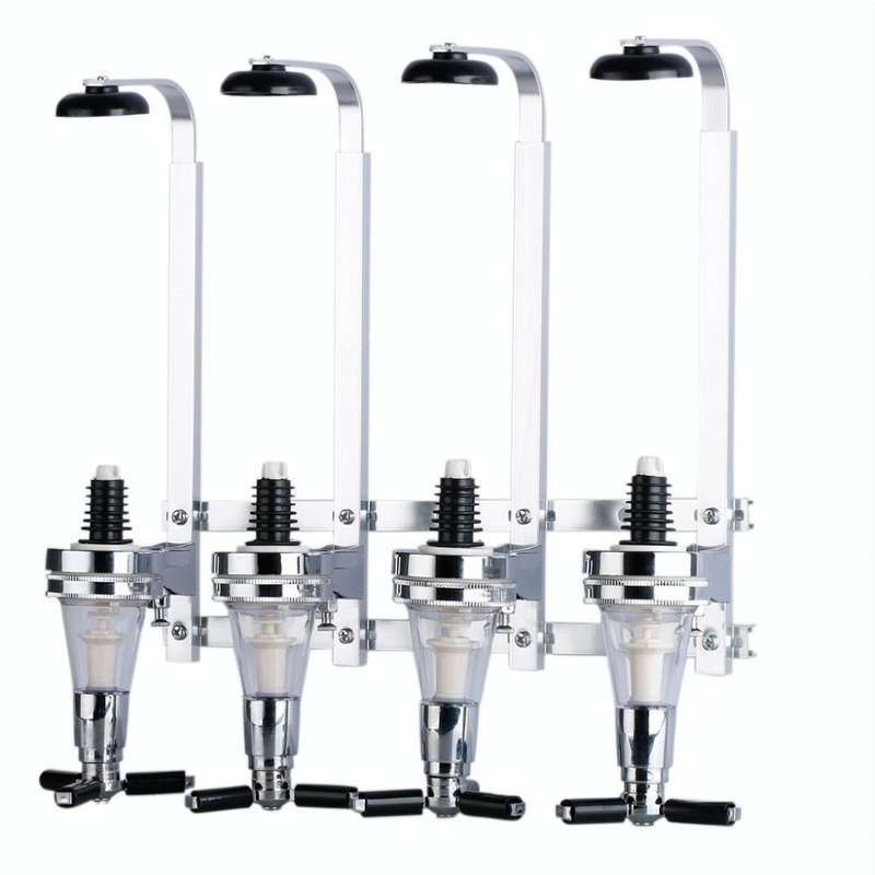 Aluminum Alloy Wall-mounted Dosing Dispenser Cocktail Bartender Wine Head, Specification:Quantita...