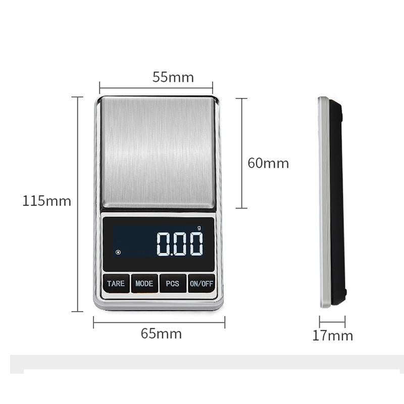 Kitchen Stainless Steel Mini Portable Scale High Precision Jewelry Scale Electronic Scale, Specif...