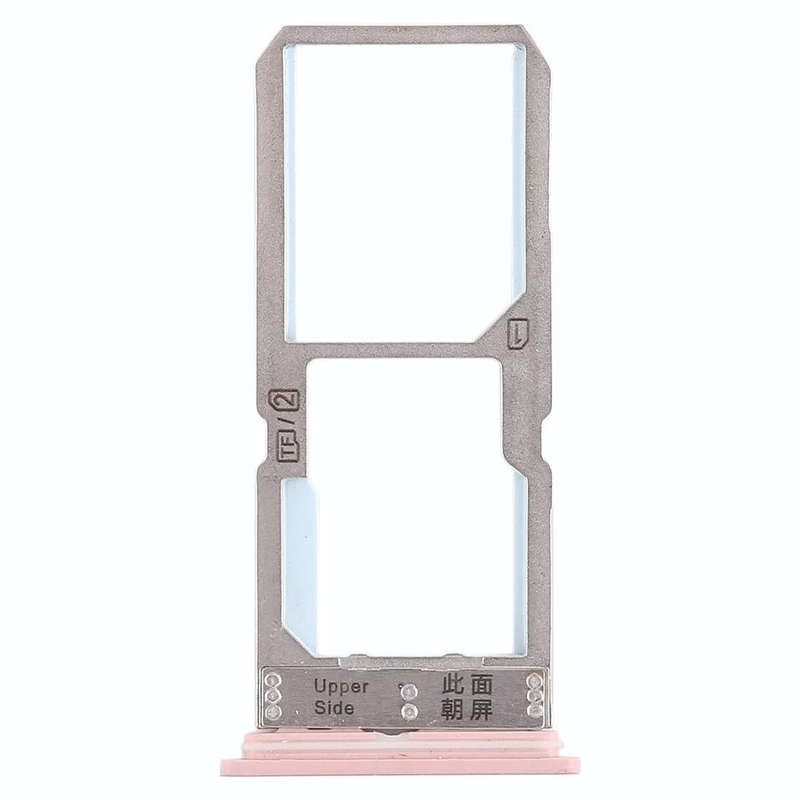 For Vivo Y67 SIM Card Tray + SIM Card Tray / Micro SD Card Tray (Rose Gold)