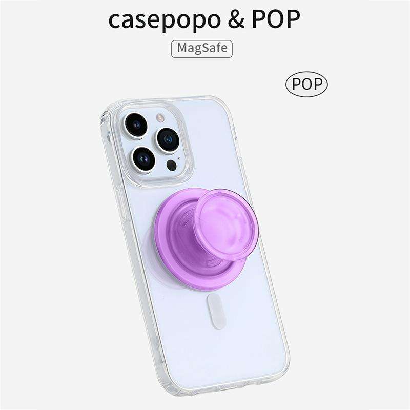 MagSafe Magnetic Phone Holder(Transparent Purple)