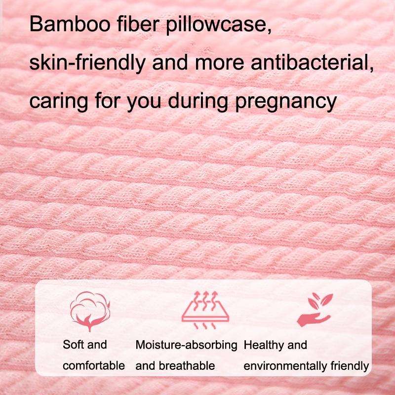 Pregnant Waist Support Cotton Pillow Side Sleepers Cushion Removable and Washable Abdomen Pillow(...