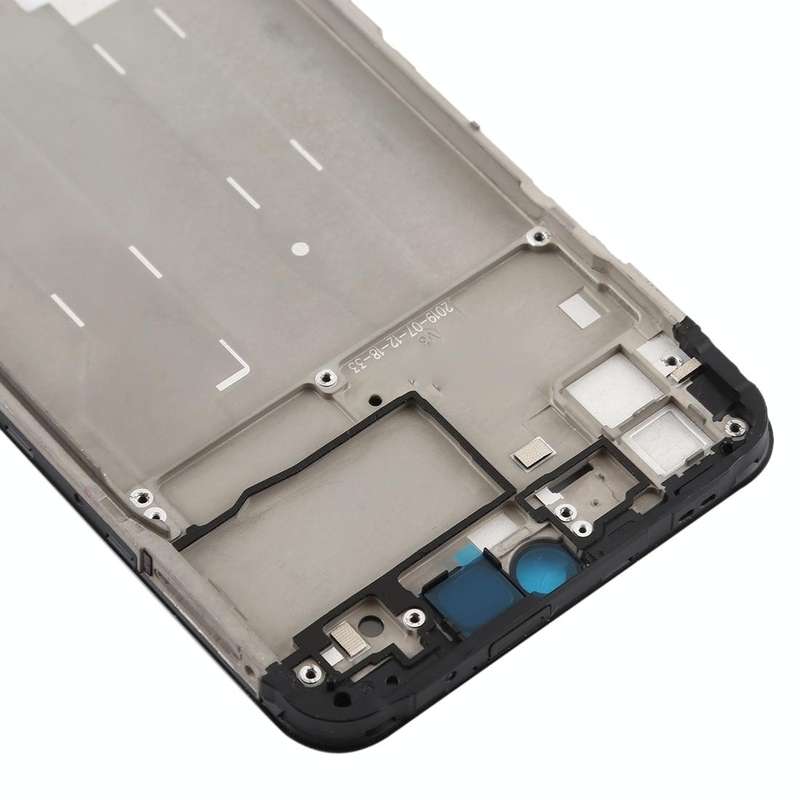 For Vivo Y3 Front Housing LCD Frame Bezel Plate(Black)