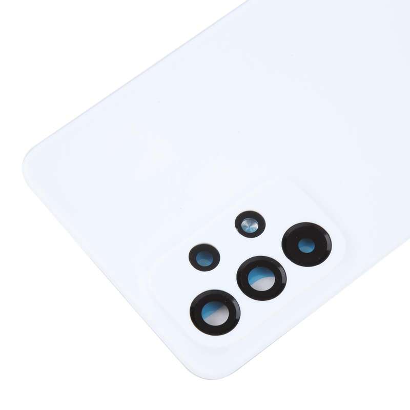 For Samsung Galaxy A53 5G SM-A536B Original Battery Back Cover with Camera Lens Cover(White)