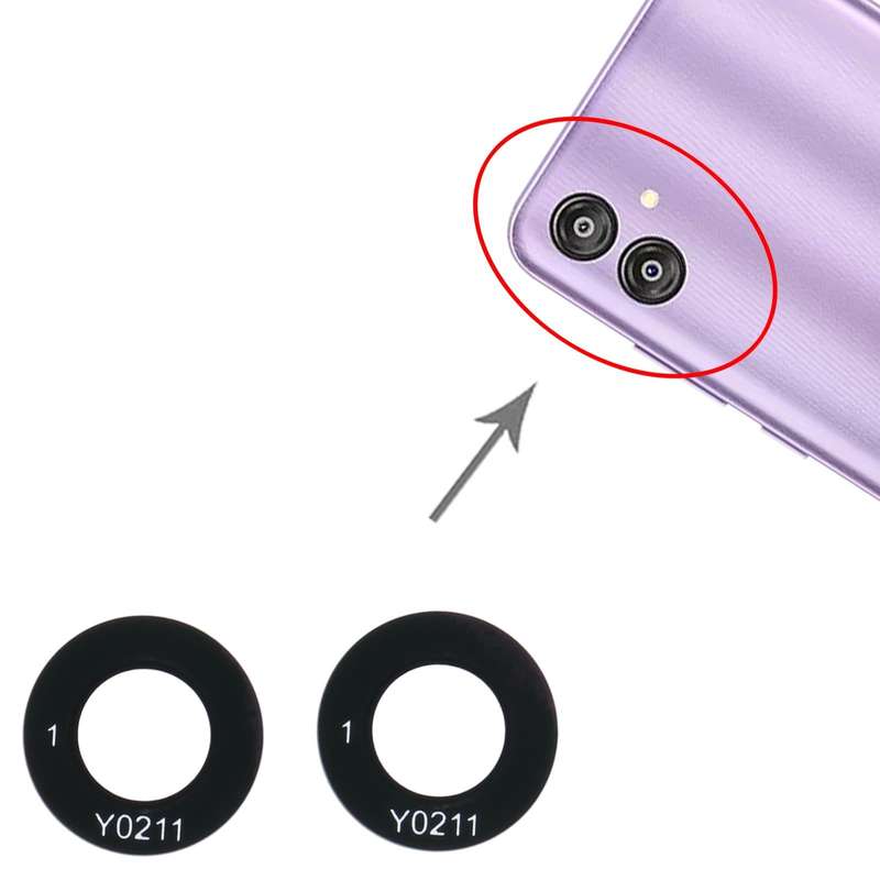 For Samsung Galaxy F04 SM-E045F 10set Back Camera Lens