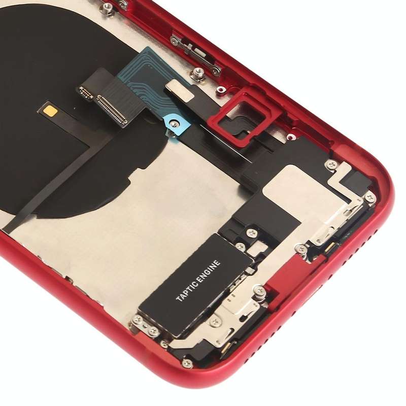 Battery Back Cover Assembly (with Side Keys & Speaker Ringer Buzzer & Motor & Camera Lens & Card ...