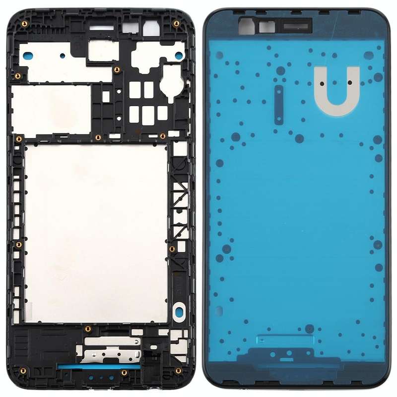 Front Housing LCD Frame Bezel Plate for LG K30 / K10 (2018) / X410 LMX410 LMX410TK (Black)