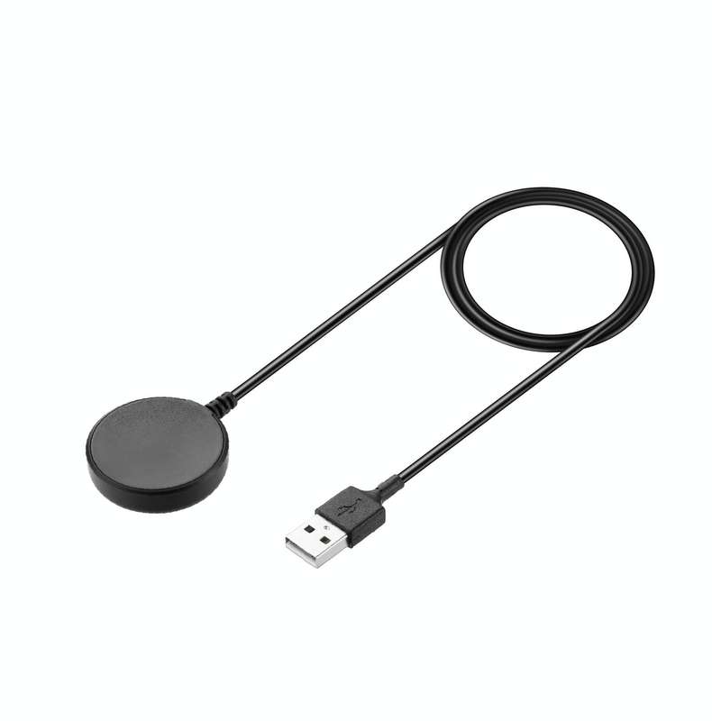 For Samsung Galaxy Watch 6 Classic Magnetic USB Interface Watch Charger(Black)
