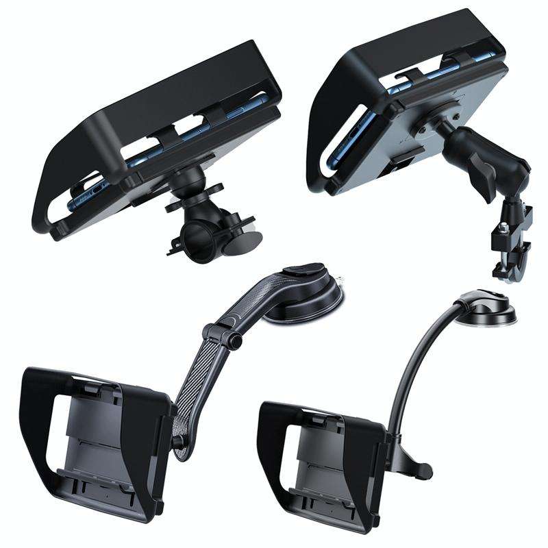 Off-road Car Sun Visor Mobile Phone Navigation Bracket, Style:Classic Handle Type