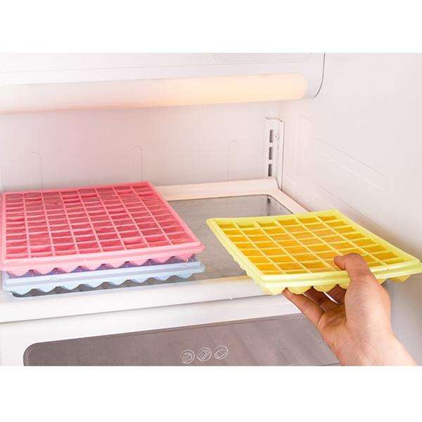 Diamond Shape 60-Grid Ice Cube Tray, Random Color Delivery