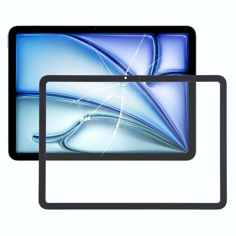 For iPad Air 11 inch 2024 A2899 A2900 Front Screen Outer Glass Lens with OCA Optically Clear Adhe...