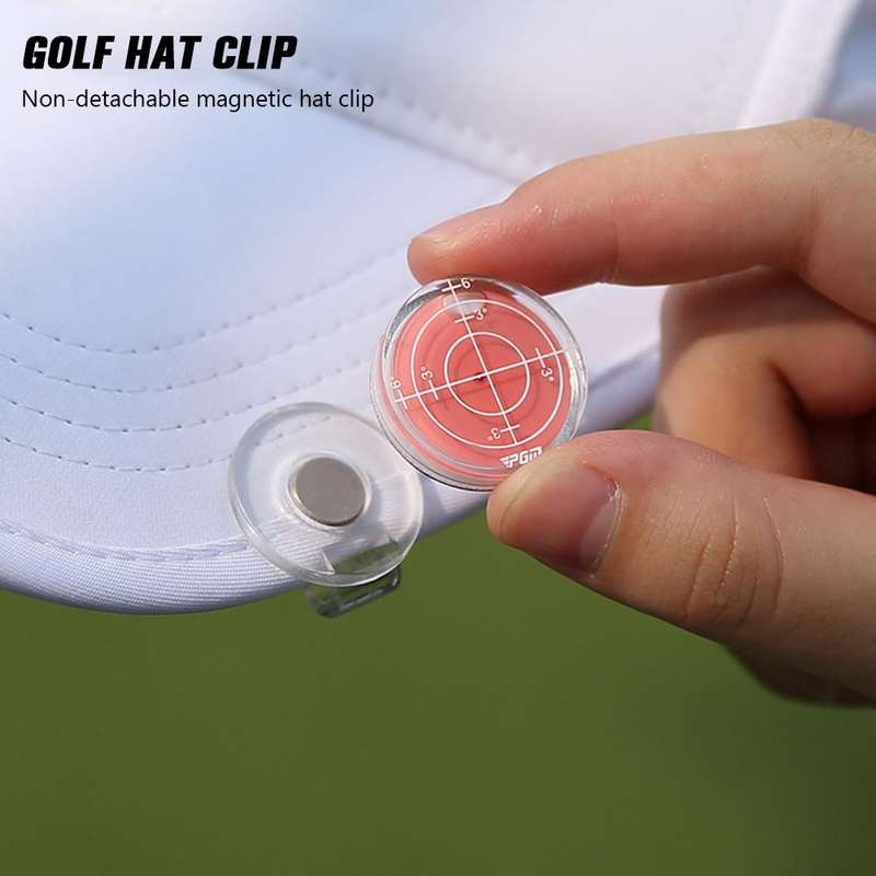 PGM MK011 Magnetic Golf Level Cap Clip Ball Marker(Blue)