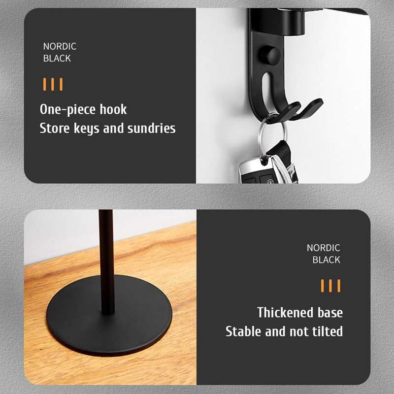 Motorcycle Helmet Rack Hat Storage Rack Suitable for Various Helmets(Floor Style)