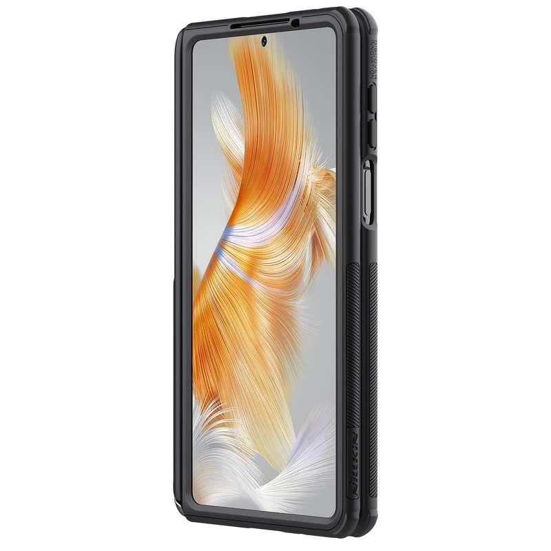 For Huawei Mate X3 NILLKIN Frosted Fold PC + TPU Phone Case(Black)