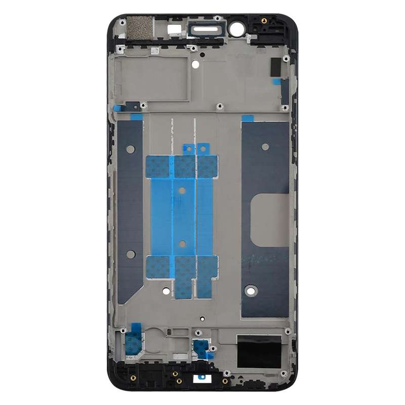 For OPPO R9s Plus Front Housing LCD Frame Bezel Plate  (Black)