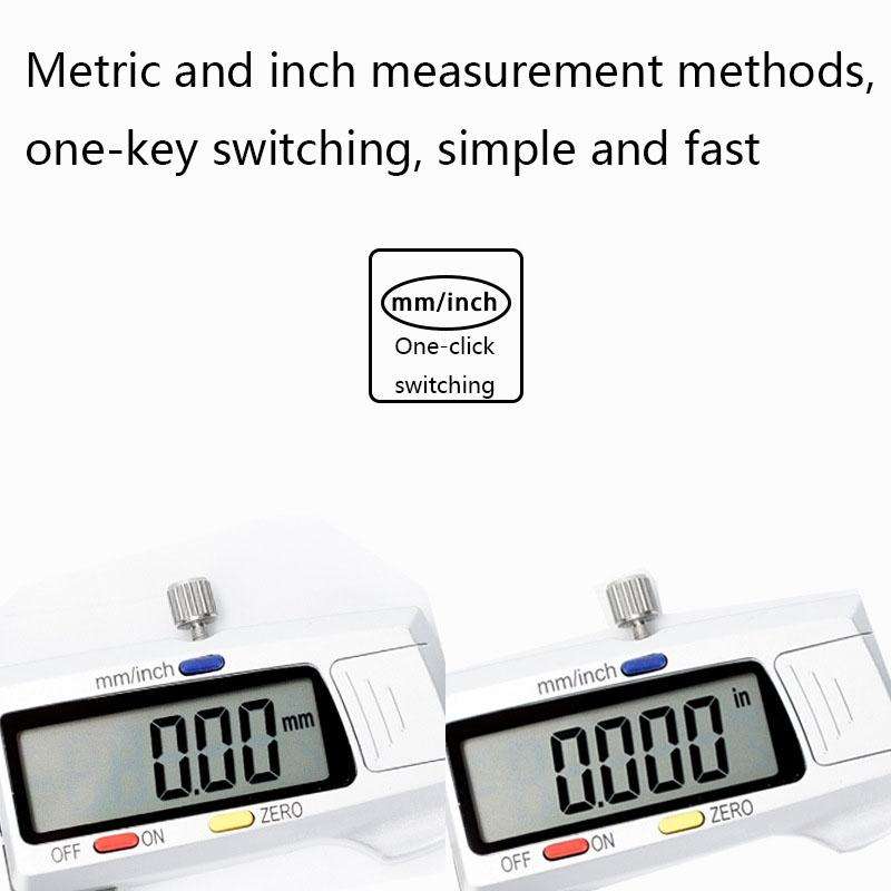 JS-04 Stainless Steel Electronic Digital Caliper, Specification: 0-150mm