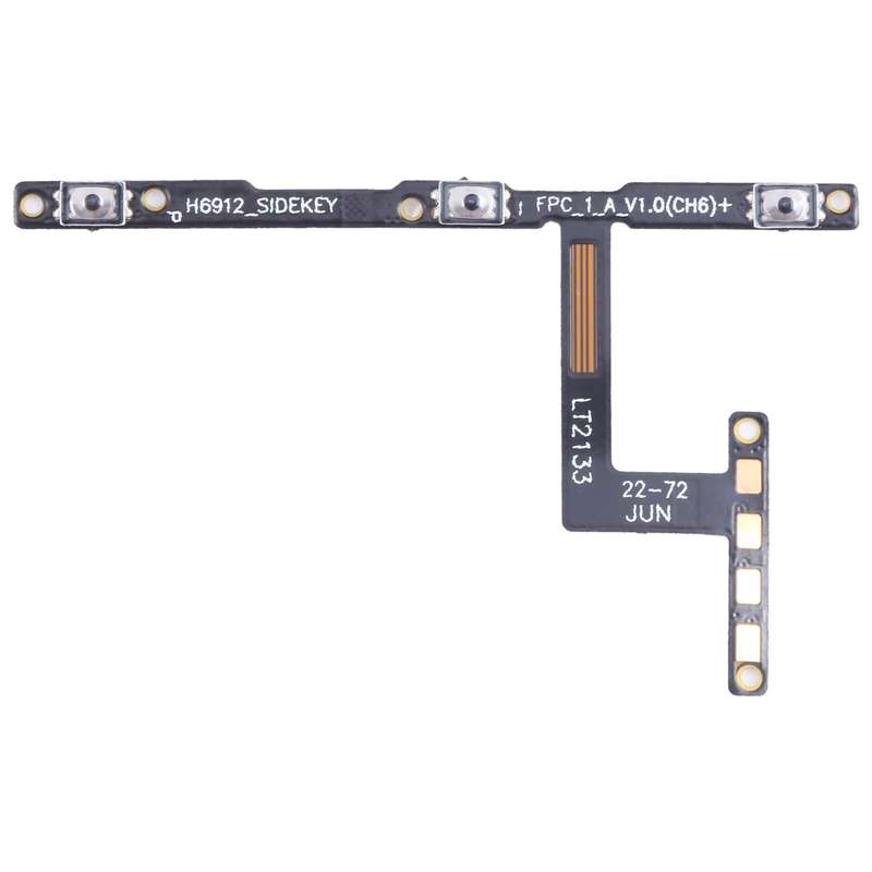 For Tecno Camon 18 OEM Power Button & Volume Button Flex Cable