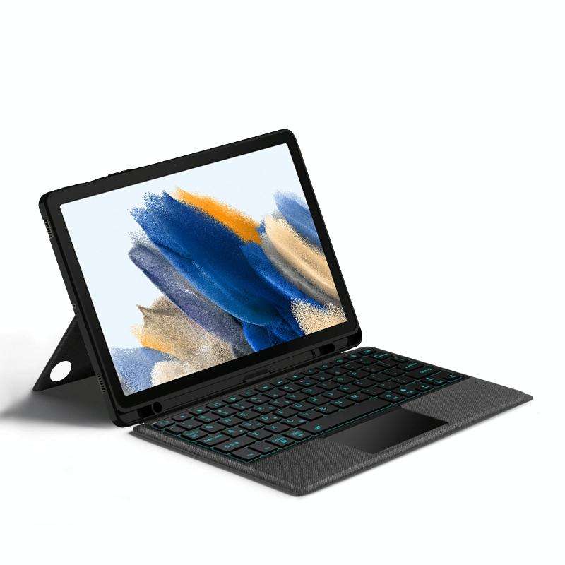 For Samsung Galaxy Tab A8 10.5inch X200 YJ-X200 Split Bluetooth Keyboard Leather Tablet Case