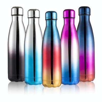 Thermal Cup Vacuum Flask Heat Water Bottle Portable Stainless Steel Sports Kettle, Capacity:500ml...