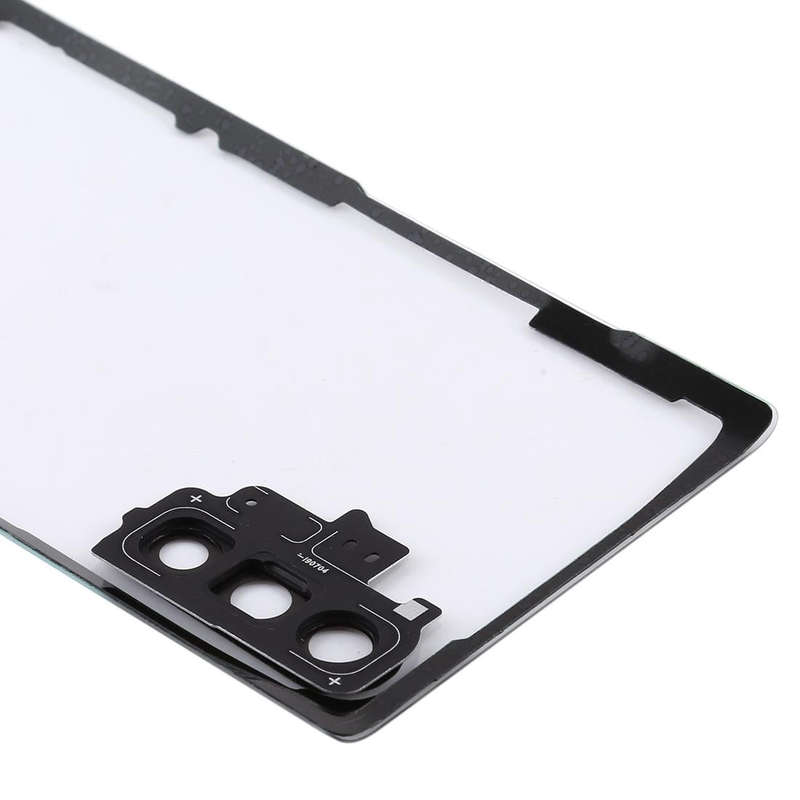 For Samsung Galaxy Note 10 N970 N9700 Transparent Battery Back Cover with Camera Lens Cover (Tran...