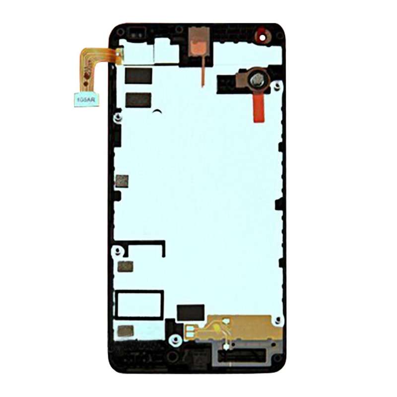 TFT LCD Screen for Microsoft Lumia 550 Digitizer Full Assembly with Frame (Black)