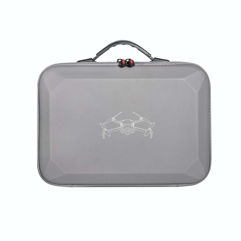 For DJI Mini 4 Pro / RC with Screen Standard STARTRC Shoulder Storage Bag PU Handbag(Grey)
