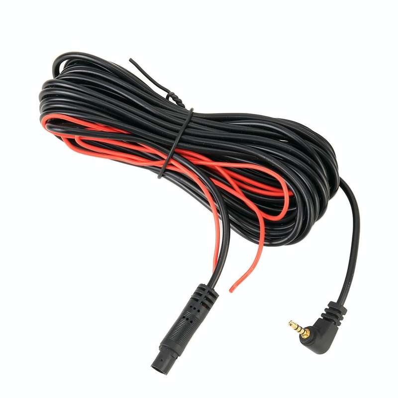 5.5m Universal Car 5P Reversing Camera Extension Cord Rearview Mirror Vehicle Traveling Data Reco...