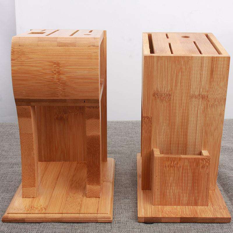 Household Kitchen Multifunctional Solid Wood Knife Storage Rack, Specification R-type Tool Holder