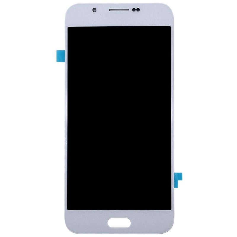 Oled LCD Screen for Galaxy A8 with Digitizer Full Assembly (White)