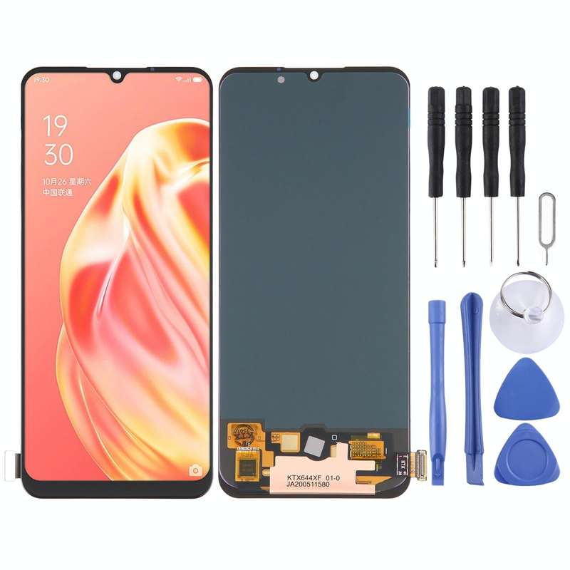 OLED LCD Screen For OPPO Reno3 4G / Reno3 5G / Reno3 Youth / A91 / F15 / F17 / A73 4G / Find X2 L...