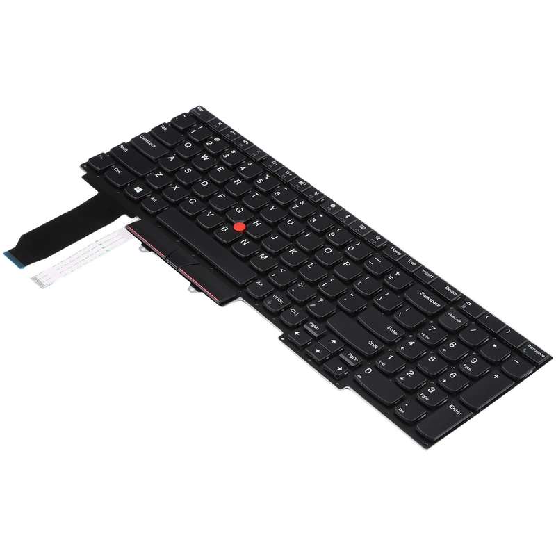 US Version Keyboard with Pointing For Lenovo Thinkpad E15 Gen 2 Gen(Black)